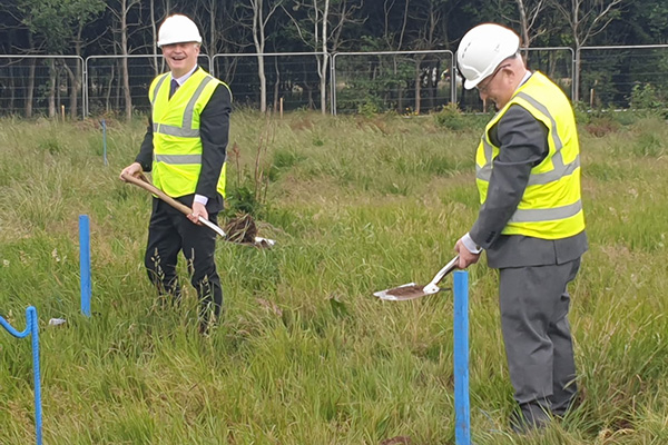 Paul Bone and Bryn Hughes